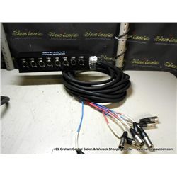 SEISMIC AUDIO SASH-8X35 AUDIO SNAKE CABLE