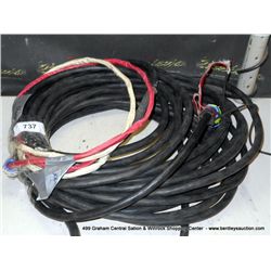 BLACK ELECTRIC CORD