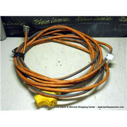 ORANGE & GRAY ELECTRIC EXTENSION CORD
