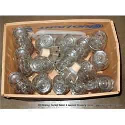 BOX: ASSORTED WHISKEY GLASSES