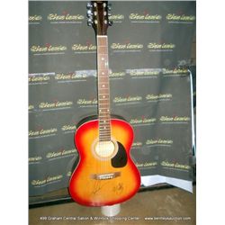 INDIANA DAKOTA MODEL IDA-CB GUITAR, 2 AUTOGRAPH