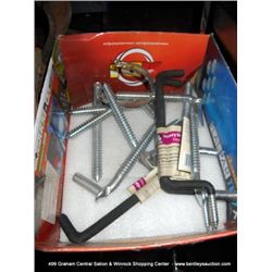 BOX: LADDER HANGER & SCREW BOLTS
