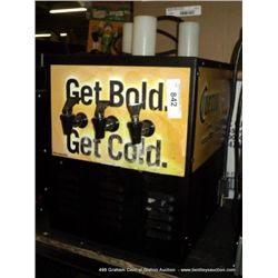 CANSTAR MODEL CS3013, REFRIGERATED BEVERAGE DISPENSER, CUERVO