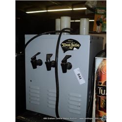 CANSTAR MODEL CS3913 REFRIGERATED BEVERAGE DISPENSER, BLANCO
