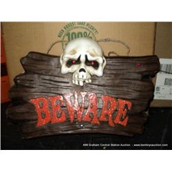 BEWARE, BAR SKILL SIGN