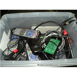 TUB: REMOTE DISH CONTROLS & CABLES