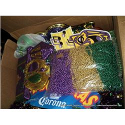 BOX: MARDI GRAS DECORATIONS & BEADS