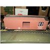 Image 2 : ARISTO CRAFT TRAINS, WOOD BOXCAR, ART-86010-ATSF/SANTA FE, 1:24 SCALE