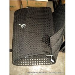 BLACK RUBBER KITCHEN MATS 4X MONEY