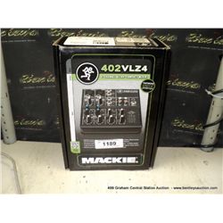 MACKIE 402 VLZA 4-CHANNEL ULTRA-COMPACT MIXER