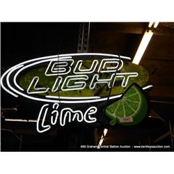 BUD LIGHT LIME NEON LIGHT