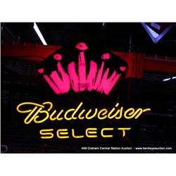 BUDWIESER SELECT NEON LIGHT SIGN