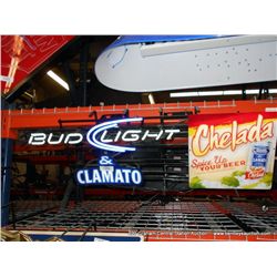 BUD LIGHT CHELADA NEON LIGHT SIGN