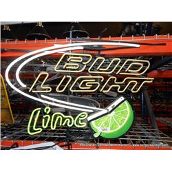 BUD LIGHT LIME NEON LIGHT SIGN
