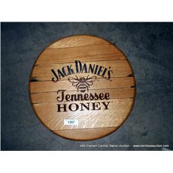 WOODEN JACK DANIELS HANGING WALL