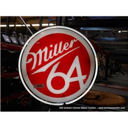 MILLER 64 NEON LIGHT SIGN
