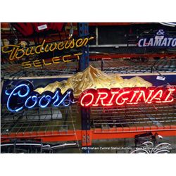 COORS ORIGINAL NEON LIGHT SIGN