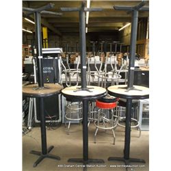 Bar Table, 23" Round, 41 3/4" Tall (2X The Money)