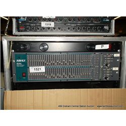 ASHLY GQX SERIES MODEL-3102 STEREO THIRD OCTAVE GRAPHIC EQUALIZER