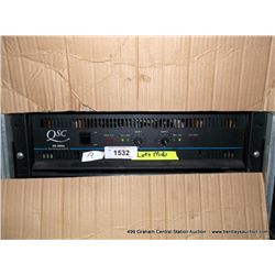 OSC MX 2000A DUAL MONAURAL AMPLIFIER