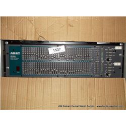 ASHLY GQX SERIES MODEL-3102 STEREO THIRD OCTAVE GRAPHIC EQUALIZER