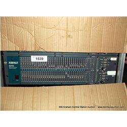 ASHLY GQX SERIES MODEL-3102 STEREO THIRD OCTAVE GRAPHIC EQUALIZER