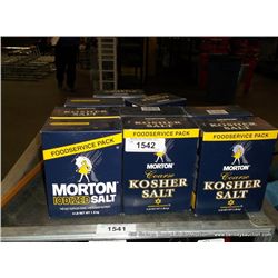 MORTON IODIZED SALT, KOSHER SALT 9X MONEY
