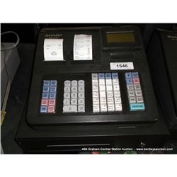 SHARP EXE-A435 ELECTRONIC CASH REGISTER