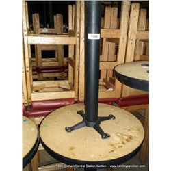 24" ROUND SINGLE PEDISTAL BAR TABLE 29" TALL 2X MONEY