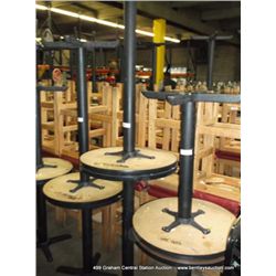24" ROUND SINGLE PEDISTAL BAR TABLE 42" TALL 2X MONEY
