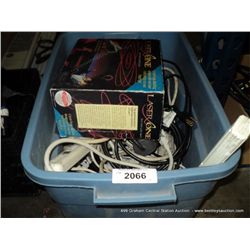 BLUE TUB: POWER STRIPS & CABLES