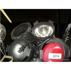 AMERICAN DS COLOR SPOT STAGE LIGHTS, 4X THE MONEY
