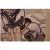Image 3 : Chinese WC Lotus & Man Scroll Shen Mo 1938-