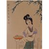 Image 3 : 2 Pc Chinese WC w/ Framed Bo Yu