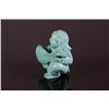 Image 2 : Chinese Turquoise Stone Carved Girl