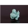 Image 3 : Chinese Turquoise Stone Carved Girl