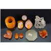 Image 1 : 10 Pc of Chinese Agate Deco Beads and Pendant