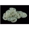 Image 1 : Exquisite Chinese White Jade Carved Prunus