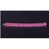 Image 1 : Sterling Silver Ruby (15.0 ct) Bracelet Appraised