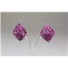Image 1 : Sterling Silver Ruby (3.0 ct) Earrings CRV$1250