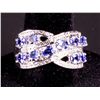 Image 1 : Sterling Silver Tanzanite Ring Appraised $873