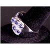 Image 3 : Sterling Silver Tanzanite Ring Appraised $873