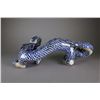 Image 4 : Chinese BW Dragon Carved Porcelain Figure