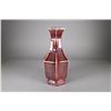Image 2 : Chinese Flambe Ox Blood Hexagonal Porcelain Vase
