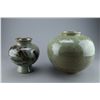 Image 2 : 4 Pieces of Korean Celadon Porcelain Vases