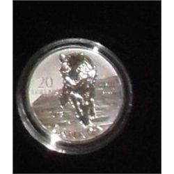 Canada $20 wolf mint coin
