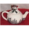 Image 1 : Snowman teapot