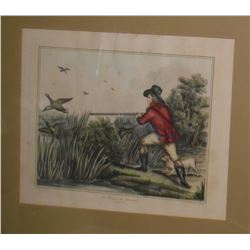 La Chasse du Canard Huntng Scene