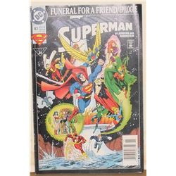 Superman comic book: Funeral for a Friend
