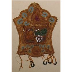 Antique bird match holder